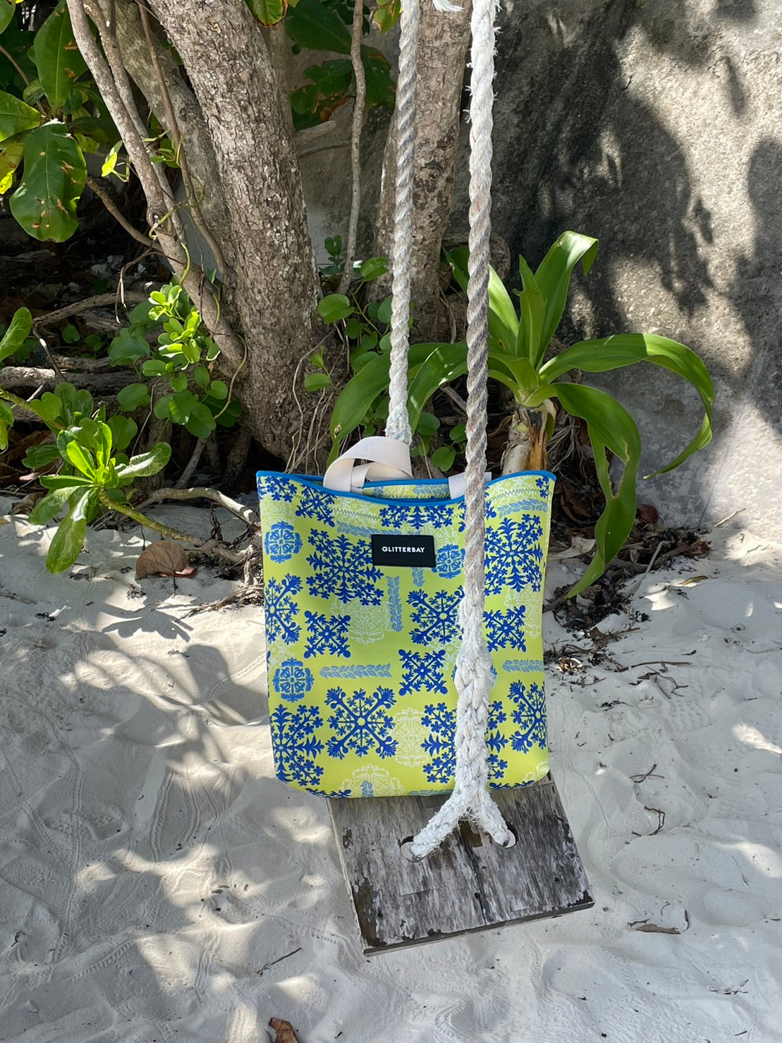 YELLOW KILT BEACH BAG